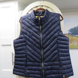 JOULES Navy Puffer Vest